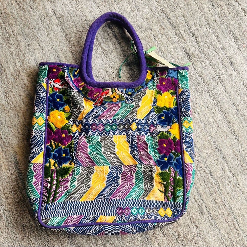 Altiplano Guatemalan Market Tote Bag - Picture 2 of 12